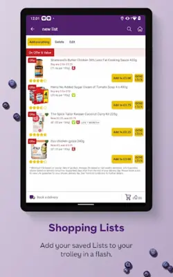 Ocado android App screenshot 1